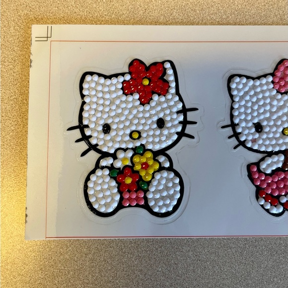 Hello Kitty Diamond Dot Stickers - set of two - Picture 6 of 6